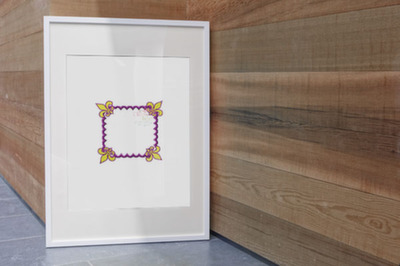 Fleur De Lis Frame